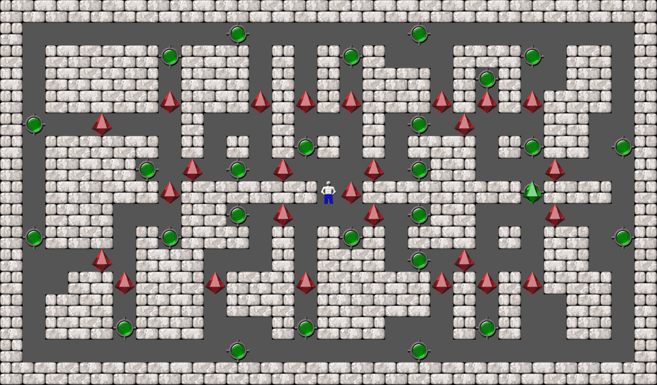 Sokoban Bugs550 collection level 4